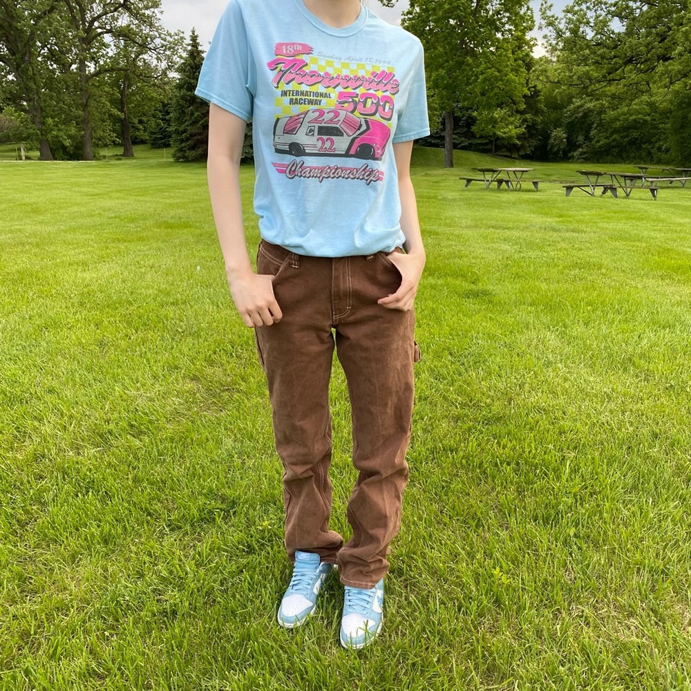 Racing graphic top